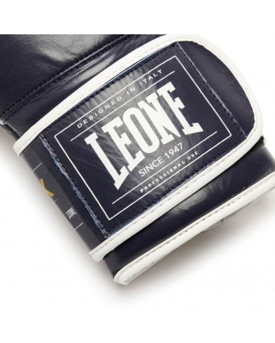 Боксерские перчатки Leone Shock X Blue 