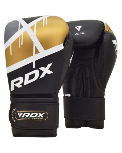 Боксерські рукавички RDX Rex Leather Black