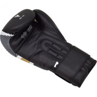 Боксерські рукавички RDX Rex Leather Black