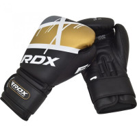 Боксерські рукавички RDX Rex Leather Black