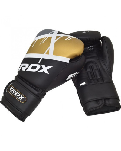 Боксерські рукавички RDX Rex Leather Black