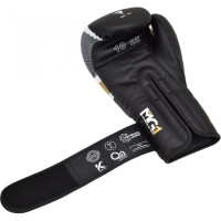 Боксерські рукавички RDX Rex Leather Black