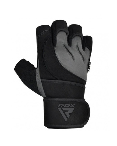 Перчатки для фитнеса RDX L4 Micro Gray/Black