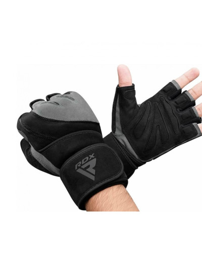 Перчатки для фитнеса RDX L4 Micro Gray/Black