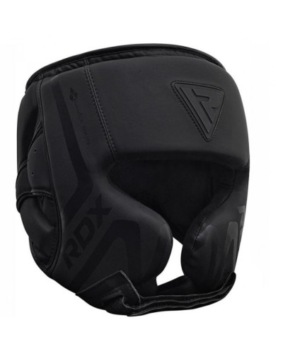 Боксерский шлем RDX T15 Matte Black 