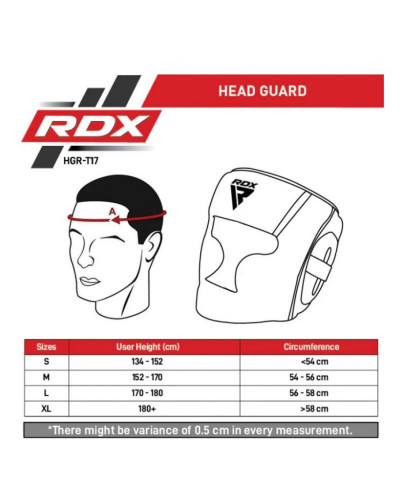 Боксерский шлем RDX T17 Aura Black Gold Боксерский шлем RDX T17 Aura Black Gold