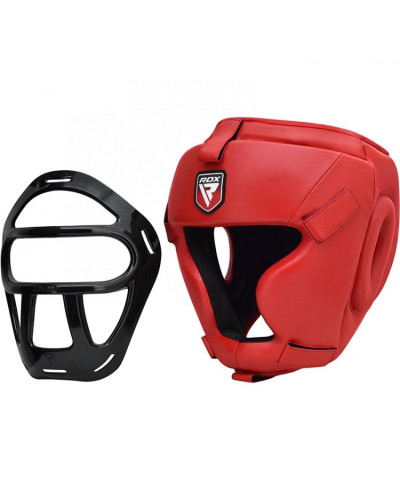 Боксерський шолом RDX Guard Red