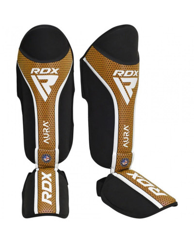 Накладки на ноги RDX T17 Aura Gold 