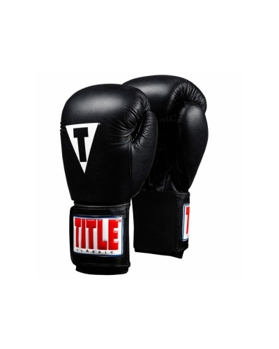 Перчатки TITLE Classic Leather Elastic Training Gloves