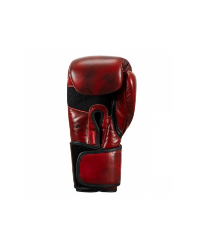 Тренеровочные Перчатки TITLE Blood Red Leather Sparring Gloves