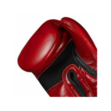 Рукавички тренувальні TITLE Blood Red Leather Sparring Gloves