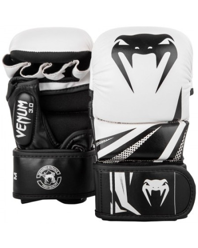 Рукавички для MMA VENUM Sparring Gloves Challenger 3.0 W/B
