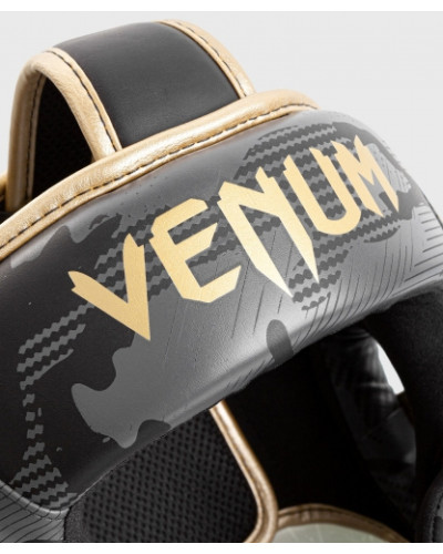 Шолом VENUM ELITE HEADGEAR DARK CAMO GOLD Шолом VENUM ELITE HEADGEAR DARK CAMO GOLD