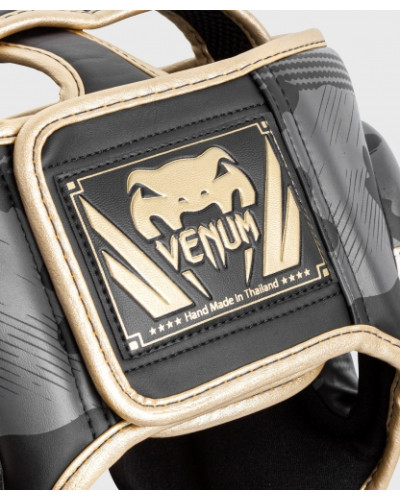 Шолом VENUM ELITE HEADGEAR DARK CAMO GOLD Шолом VENUM ELITE HEADGEAR DARK CAMO GOLD