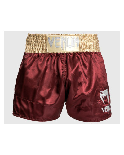 Шорты для тайского бокса VENUM Muay Thai Shorts Classic Red
