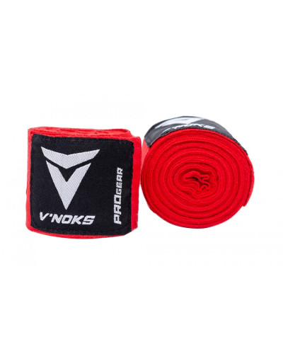 Боксерські бинти V`noks 4,5 м red