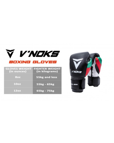 Боксерські рукавички V`Noks Mex Pro Training 