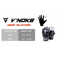 Перчатки MMA V`Noks Aria White