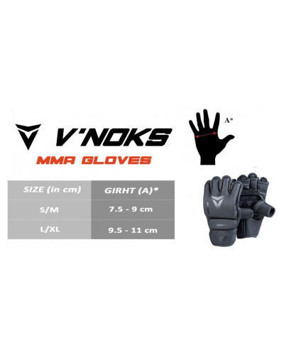 Рукавички MMA V`Noks Ultima Black