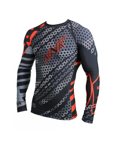РАШГАРД З ДОВГИМ РУКАВОМ VNK CONTACT RED