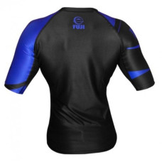 Рашгард Fuji Sports Freestyle IBJJF Ranked Rashguard Blue Short Sleeve