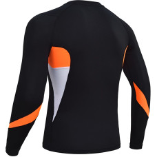 Рашгард RDX Lycra orange  с длинным рукавом