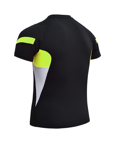 Рашгард RDX Lycra green с коротким рукавом