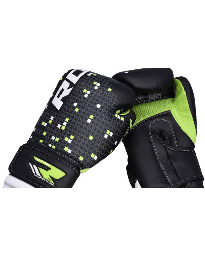 ДЕТСКИЕ БОКСЕРСКИЕ ПЕРЧАТКИ RDX GREEN
