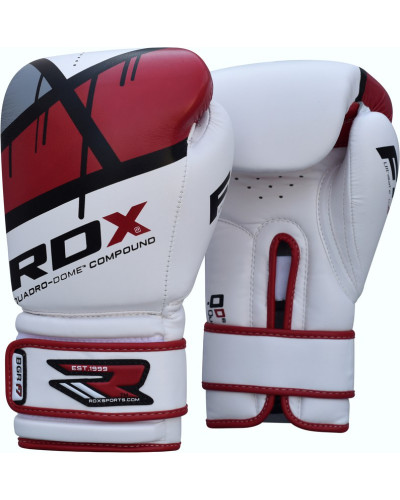 Боксерські рукавиці RDX Rex Leather Red