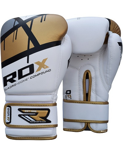 Боксерські рукавиці RDX REX LEATHER GOLD