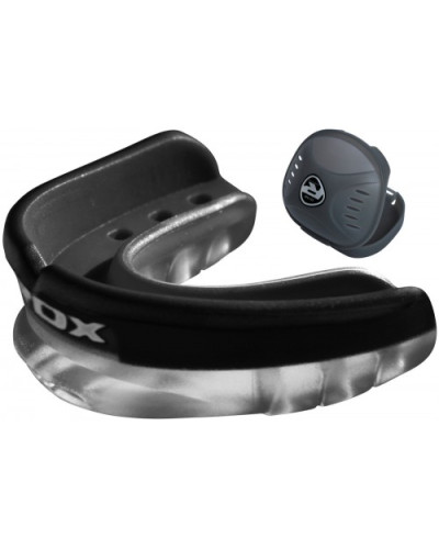 КАПА БОКСЕРСКАЯ RDX GEL 3D BLACK white